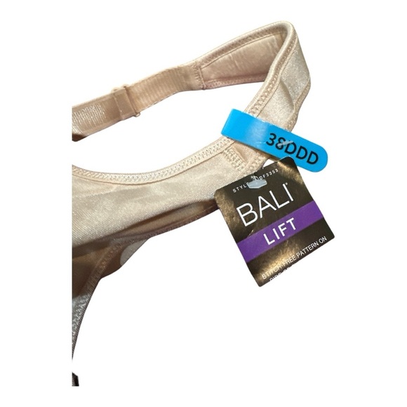 Bali Live It Up Underwire Bra - Seamless Comfort Shapewear 38DDD DF3353 - Picture 7 of 7